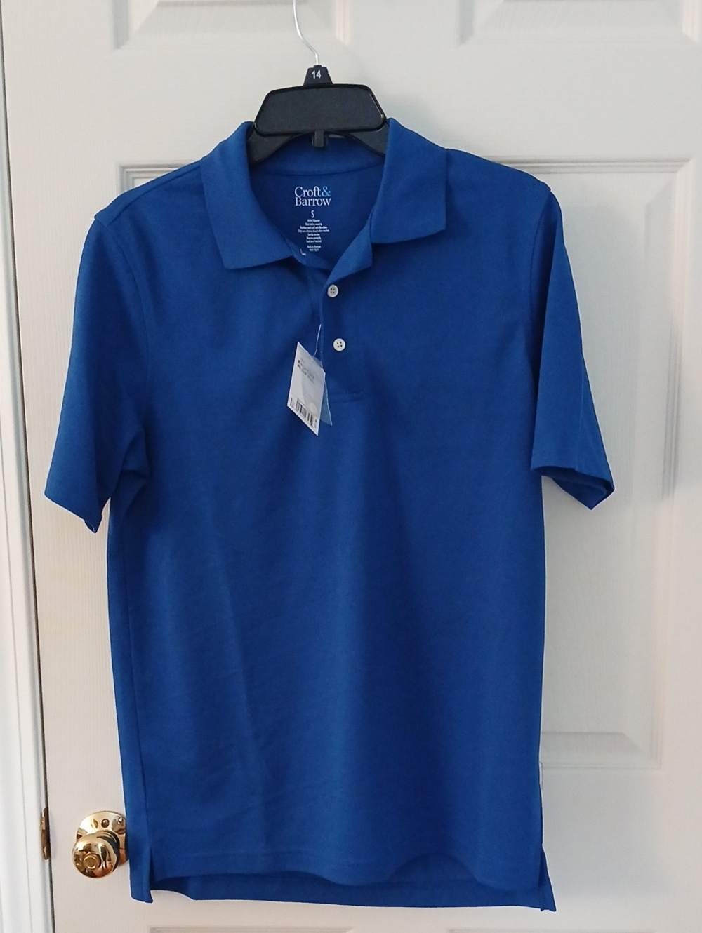 Croft & Barrow Men's Royal Blue Polo Shirt